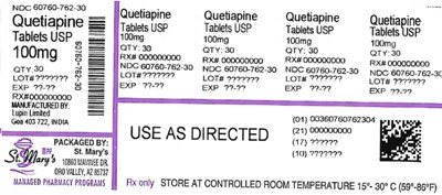 762-30 (Quetiapine 60760 762 30)
